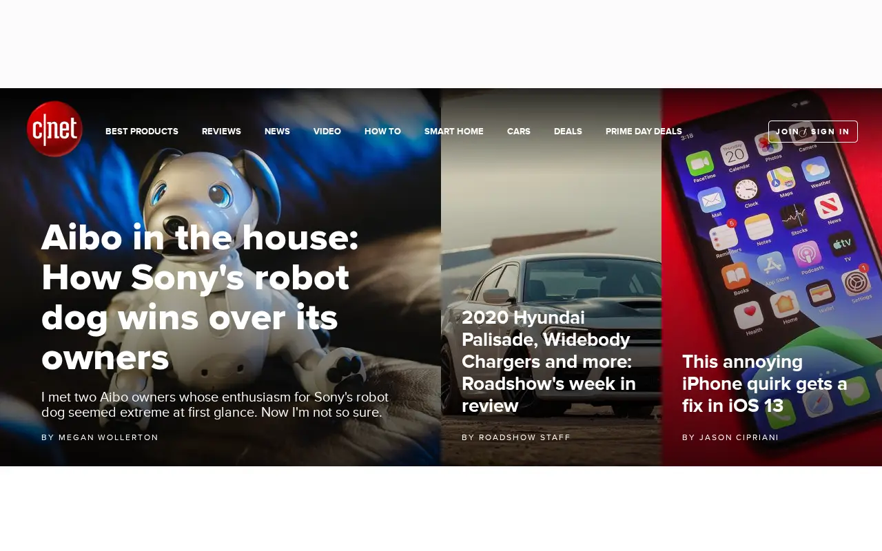cnet.com in 2019
