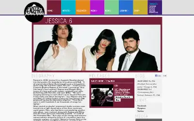 jessica6music.com in 2011