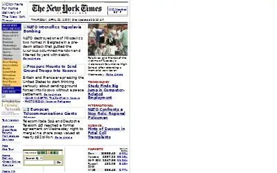 nytimes.com in 1999