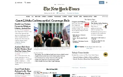 nytimes.com in 2014