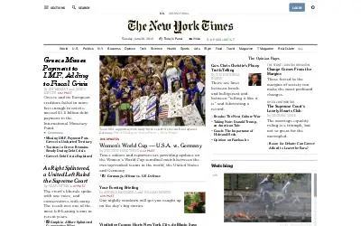 nytimes.com in 2015