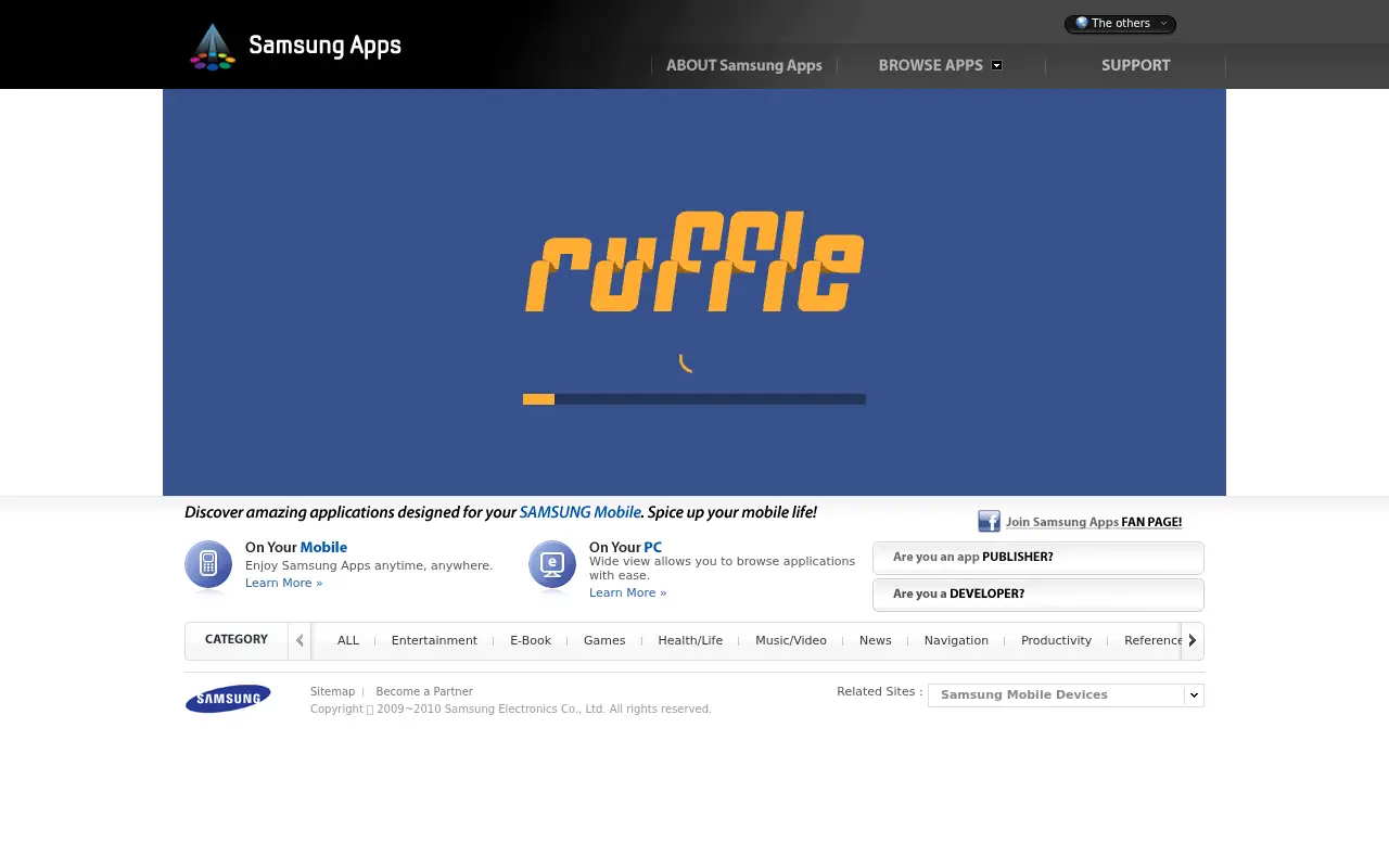 samsungapps.com in 2010