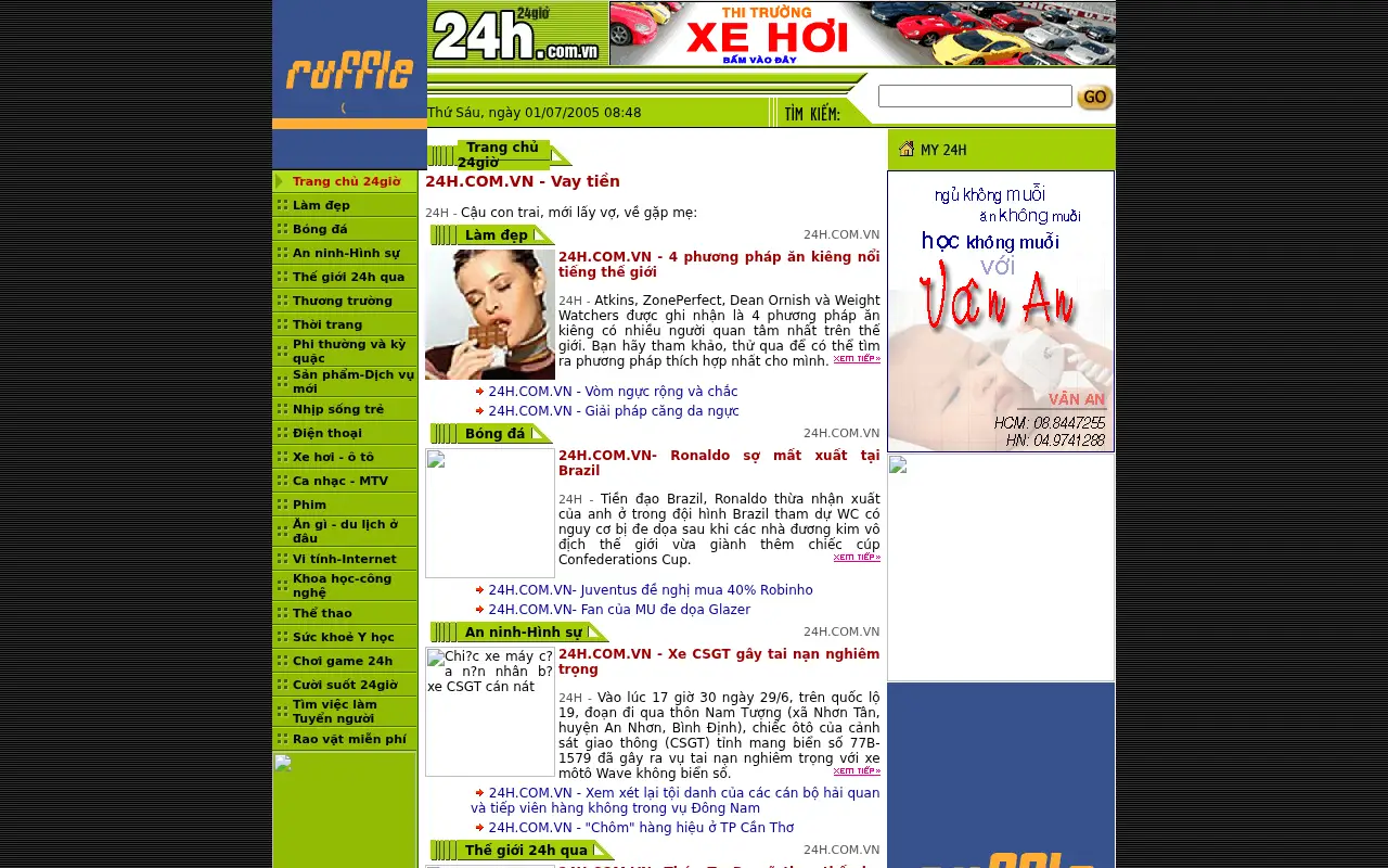 24h.com.vn in 2005