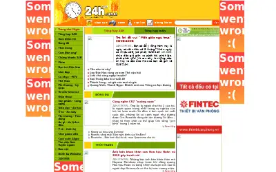 24h.com.vn in 2008