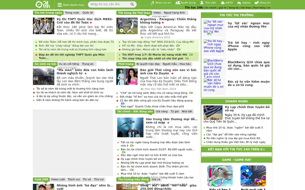 24h.com.vn in 2015