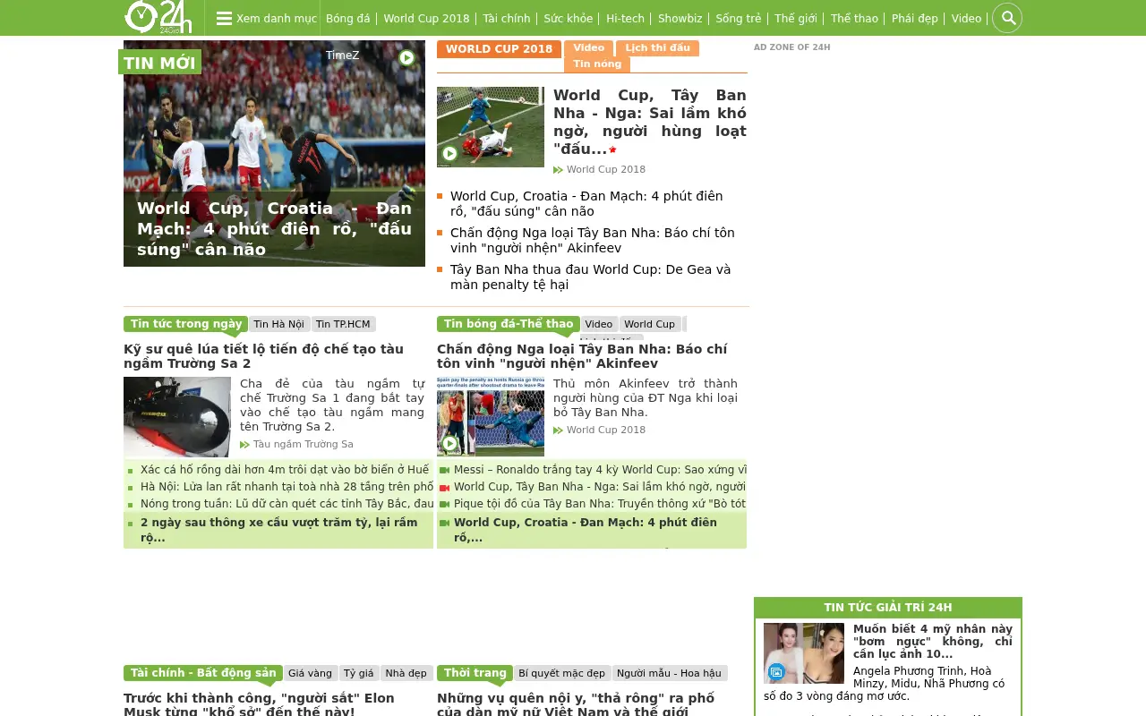 24h.com.vn in 2018