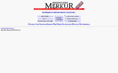 merkur.de in 1996