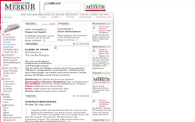 merkur.de in 2003
