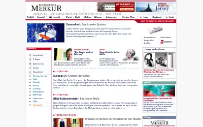 merkur.de in 2005