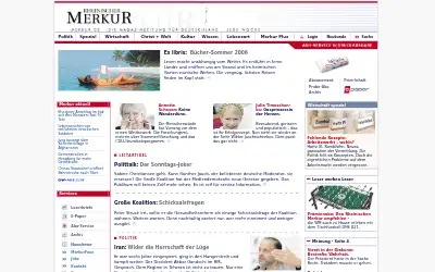 merkur.de in 2006