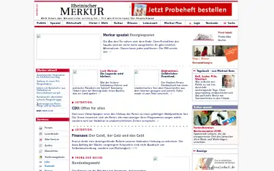 merkur.de in 2008