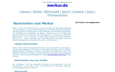 merkur.de in 2013