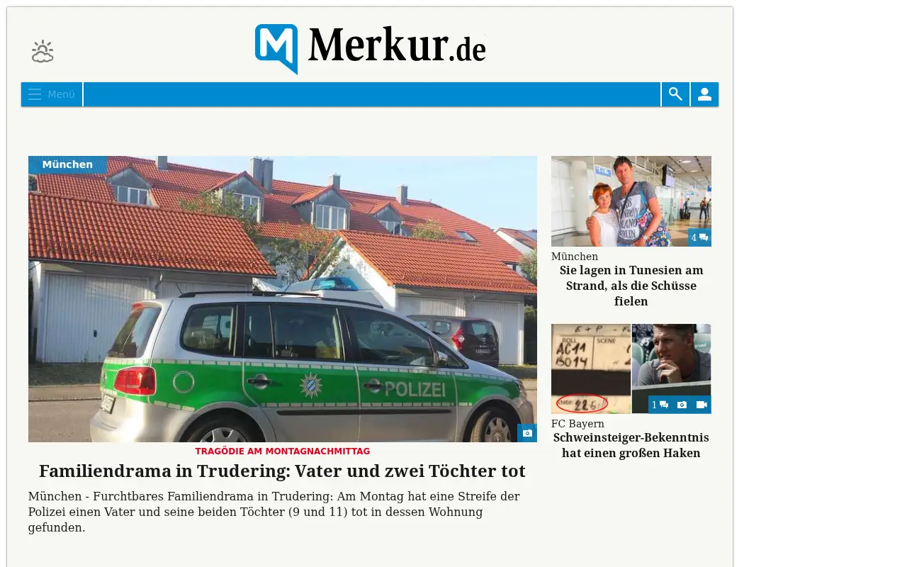 merkur.de in 2015