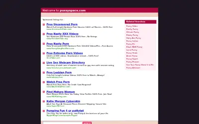 pussyspace.com in 2010