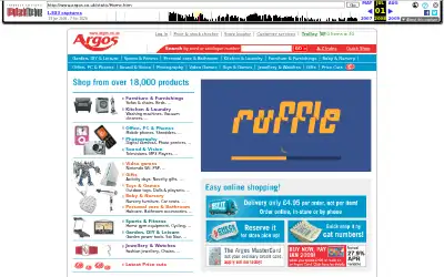argos.co.uk in 2008