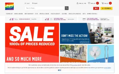argos.co.uk in 2018