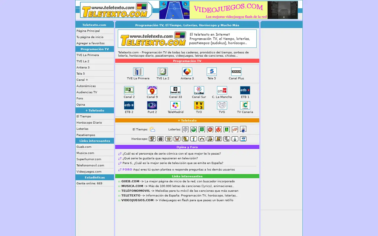 canalplus.com in 2005