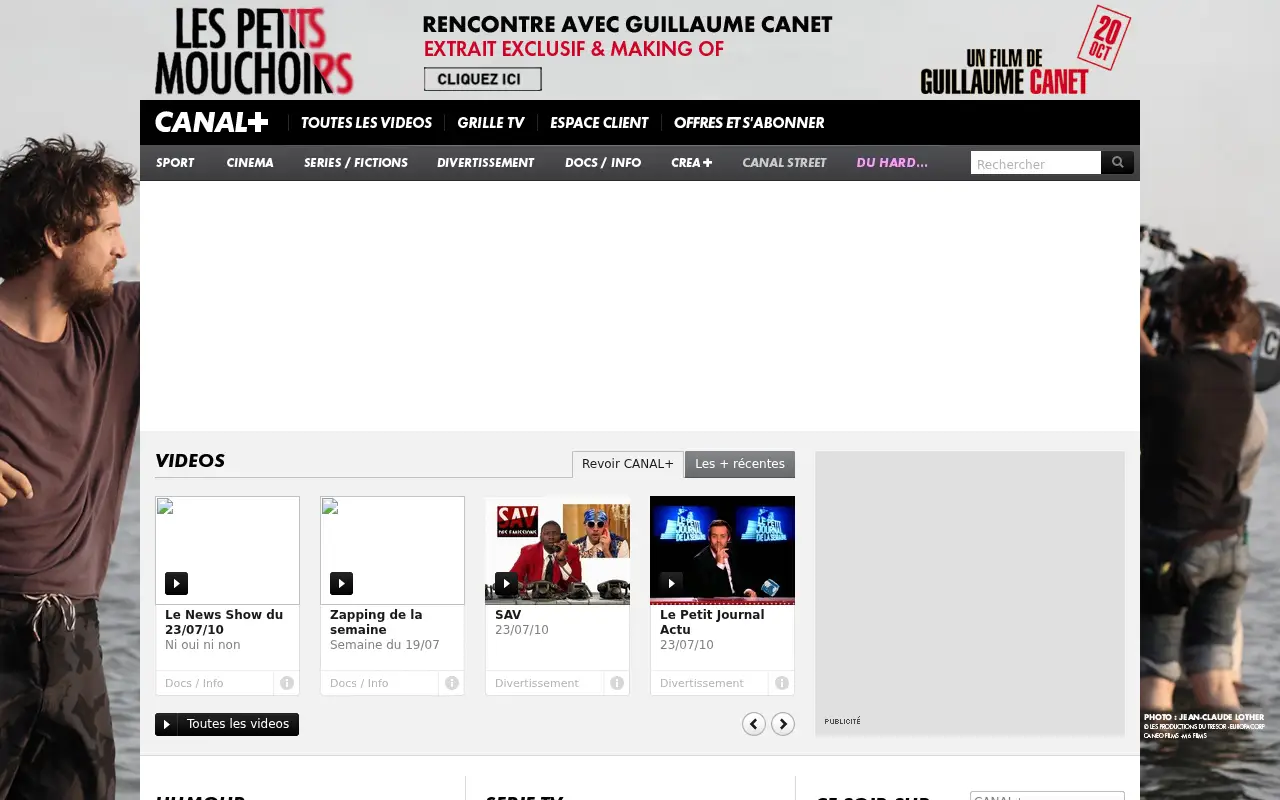 canalplus.com in 2010