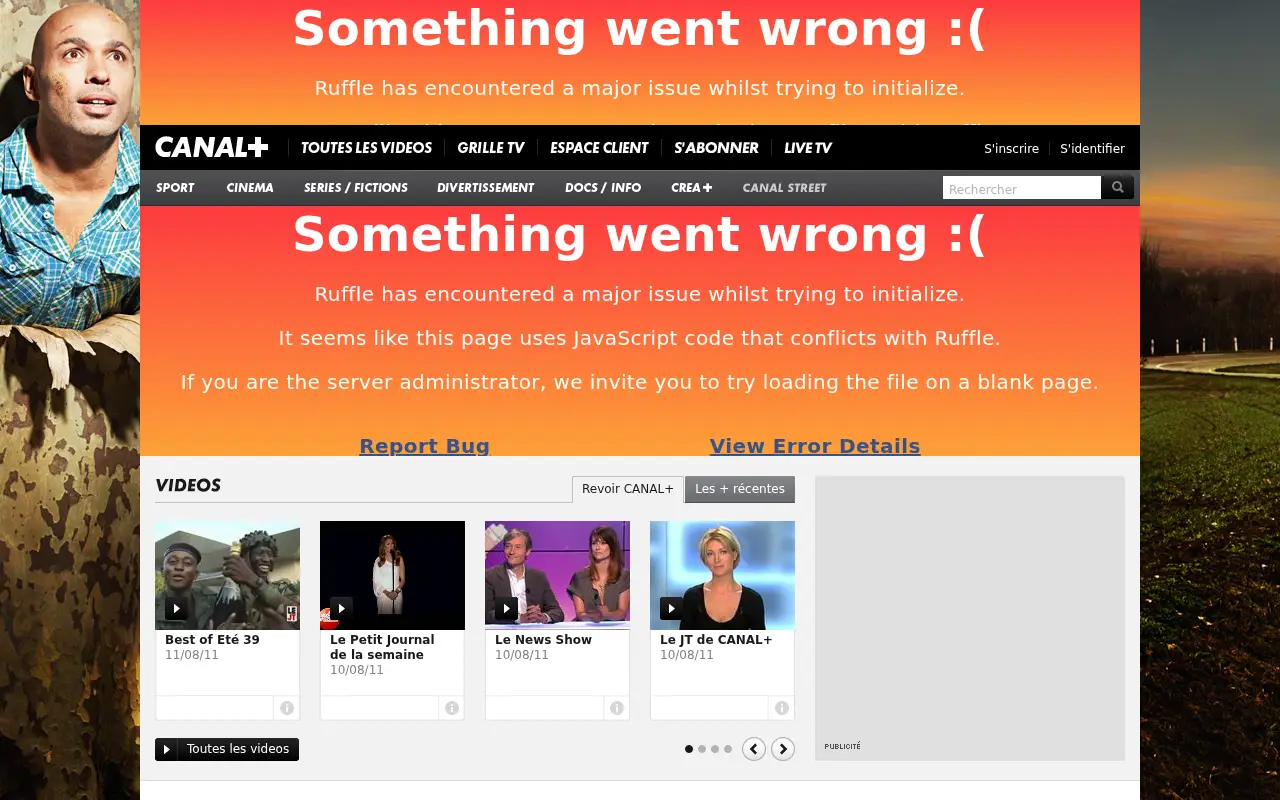 canalplus.com in 2011