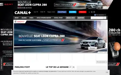 canalplus.com in 2014