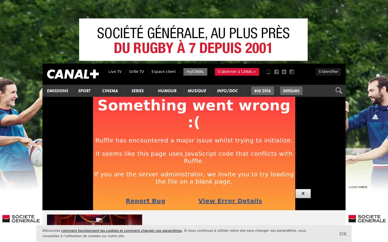 canalplus.com in 2016