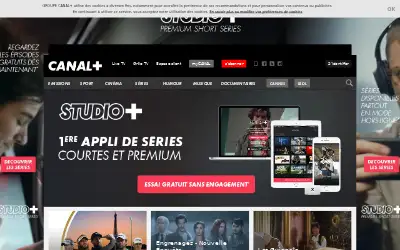 canalplus.com in 2017