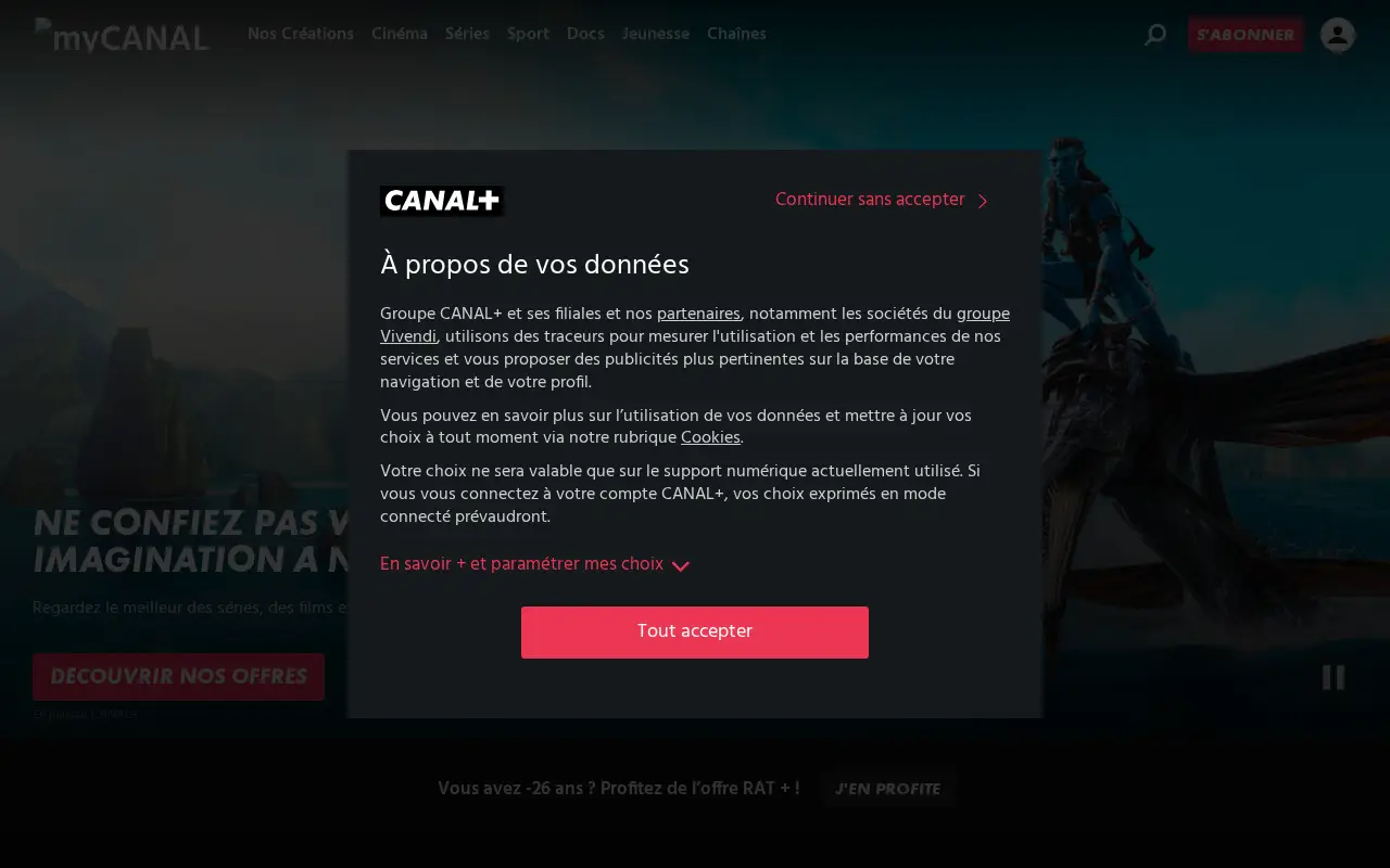 canalplus.com in 2023