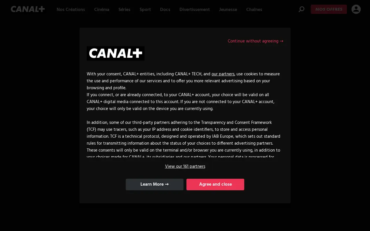 canalplus.com in 2025