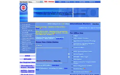 epfindia.gov.in in 2011