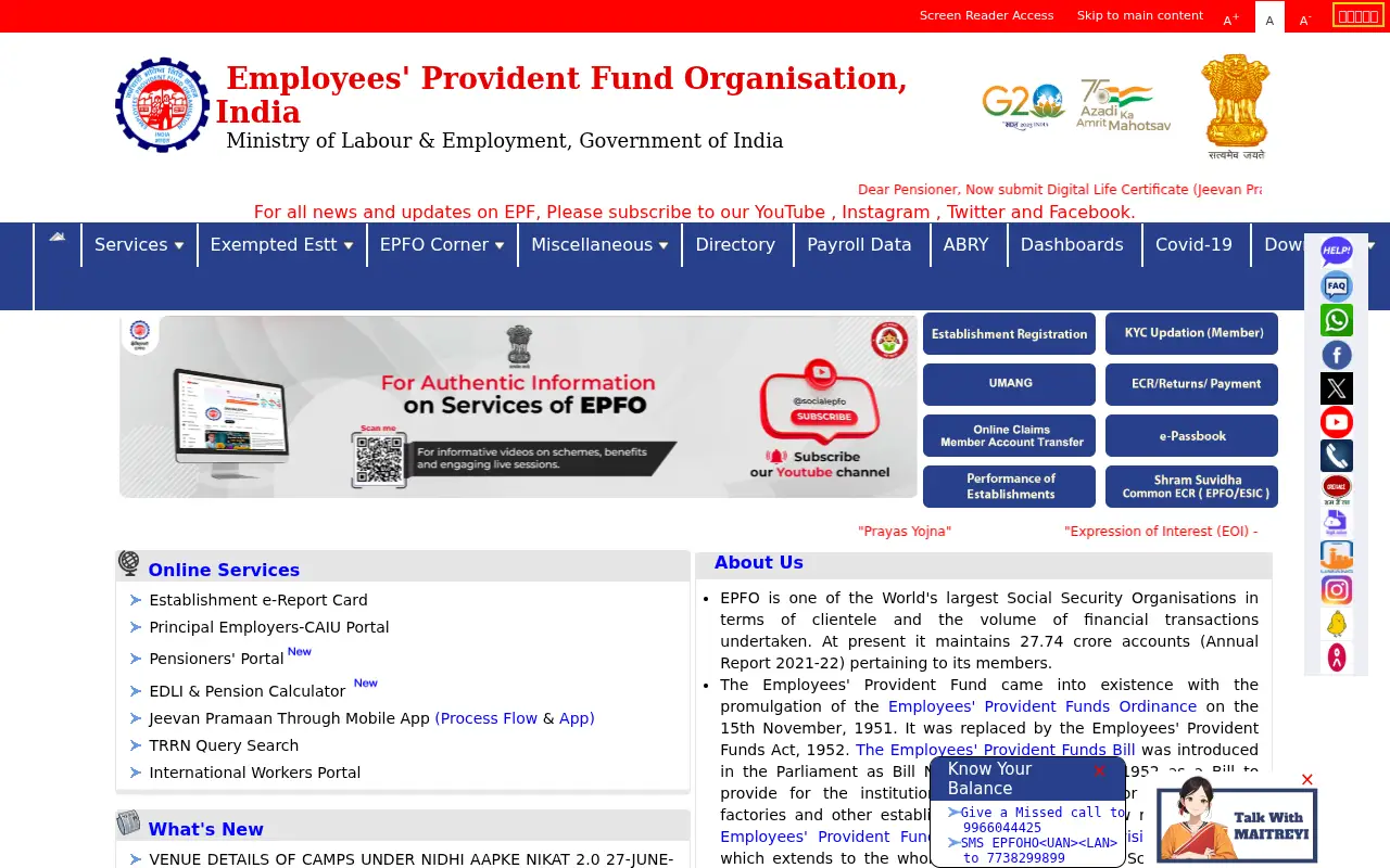 epfindia.gov.in on June 29, 2024