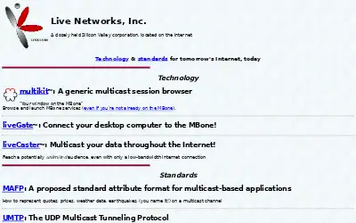 live.com in 1998