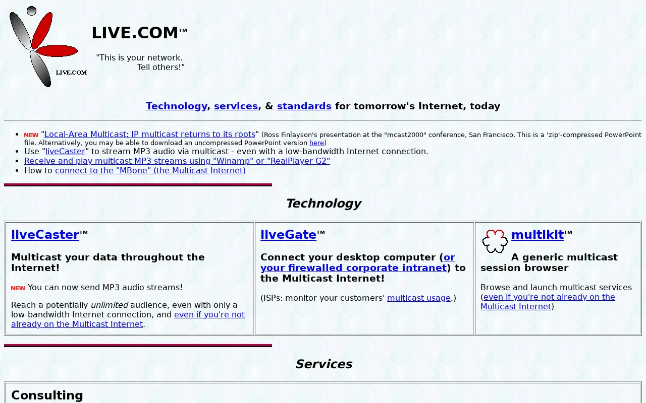 live.com on July 6, 2000
