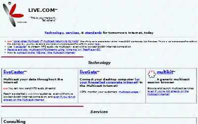 live.com in 2000