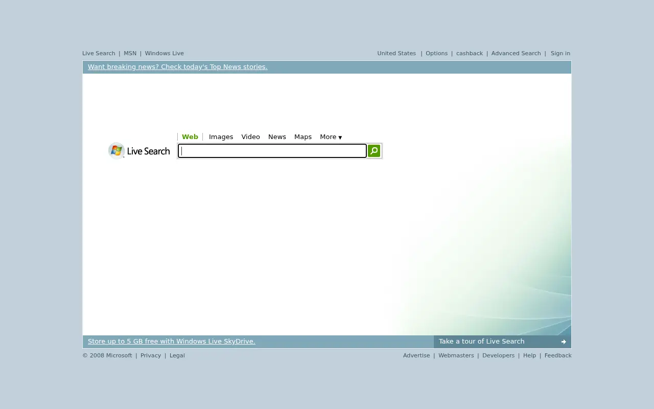 live.com on July 2, 2008