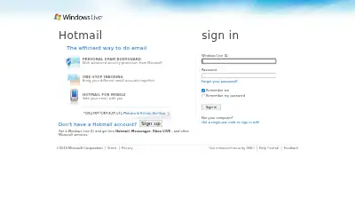 live.com on August 15, 2010