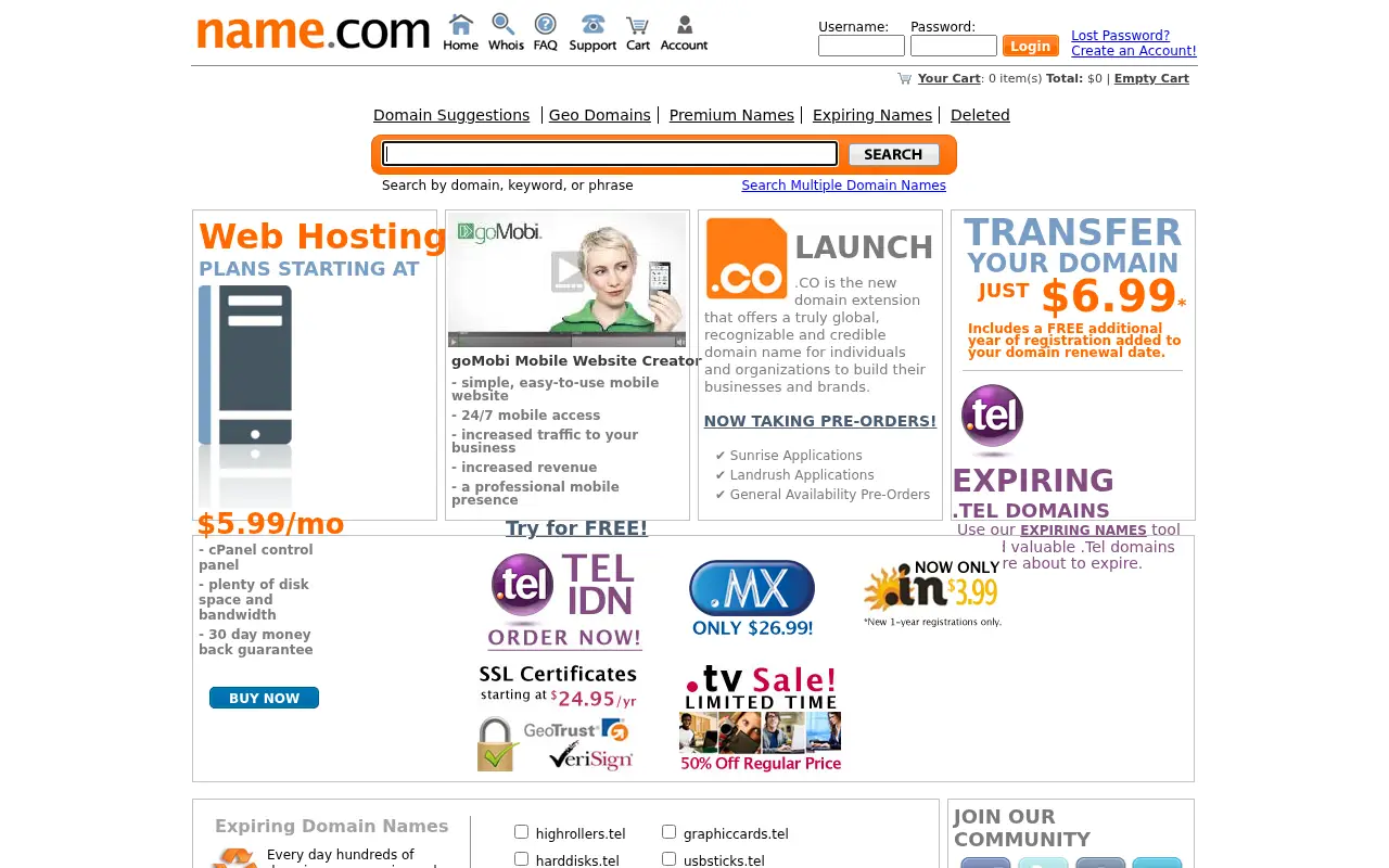 name.com on June 30, 2010