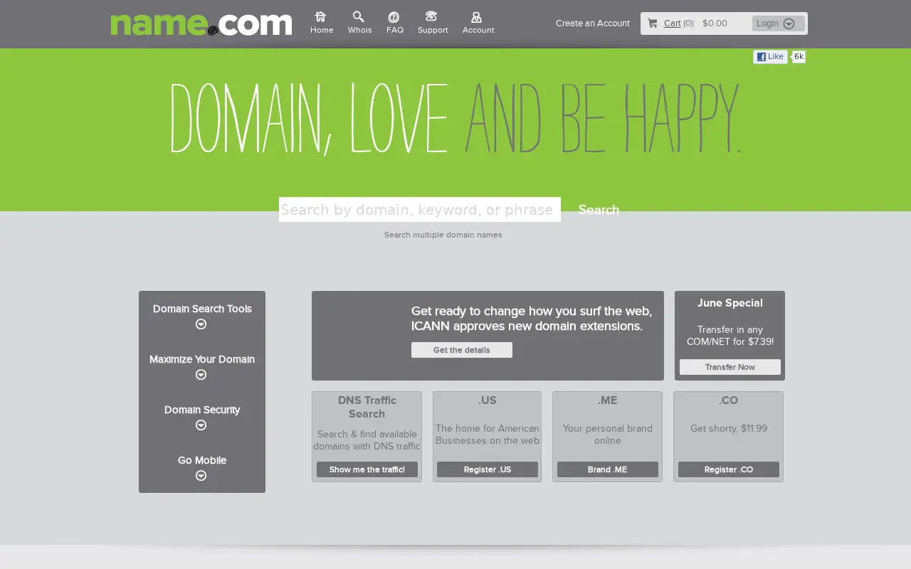 name.com on July 2, 2011