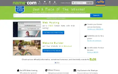 name.com in 2012