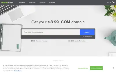 name.com in 2020