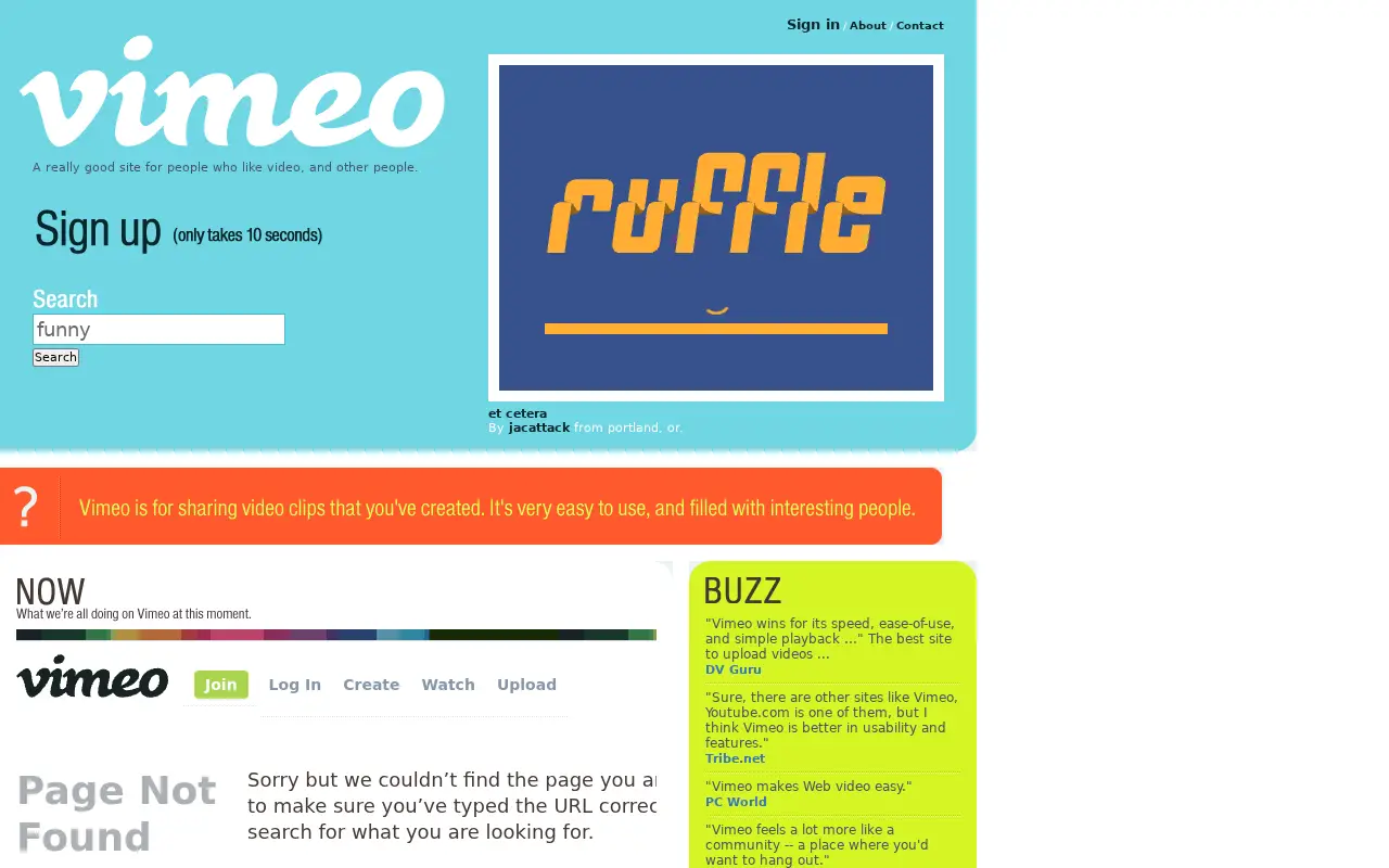 vimeo.com on July 1, 2006