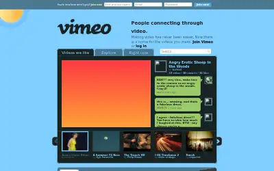 vimeo.com in 2008