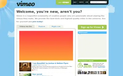 vimeo.com in 2010