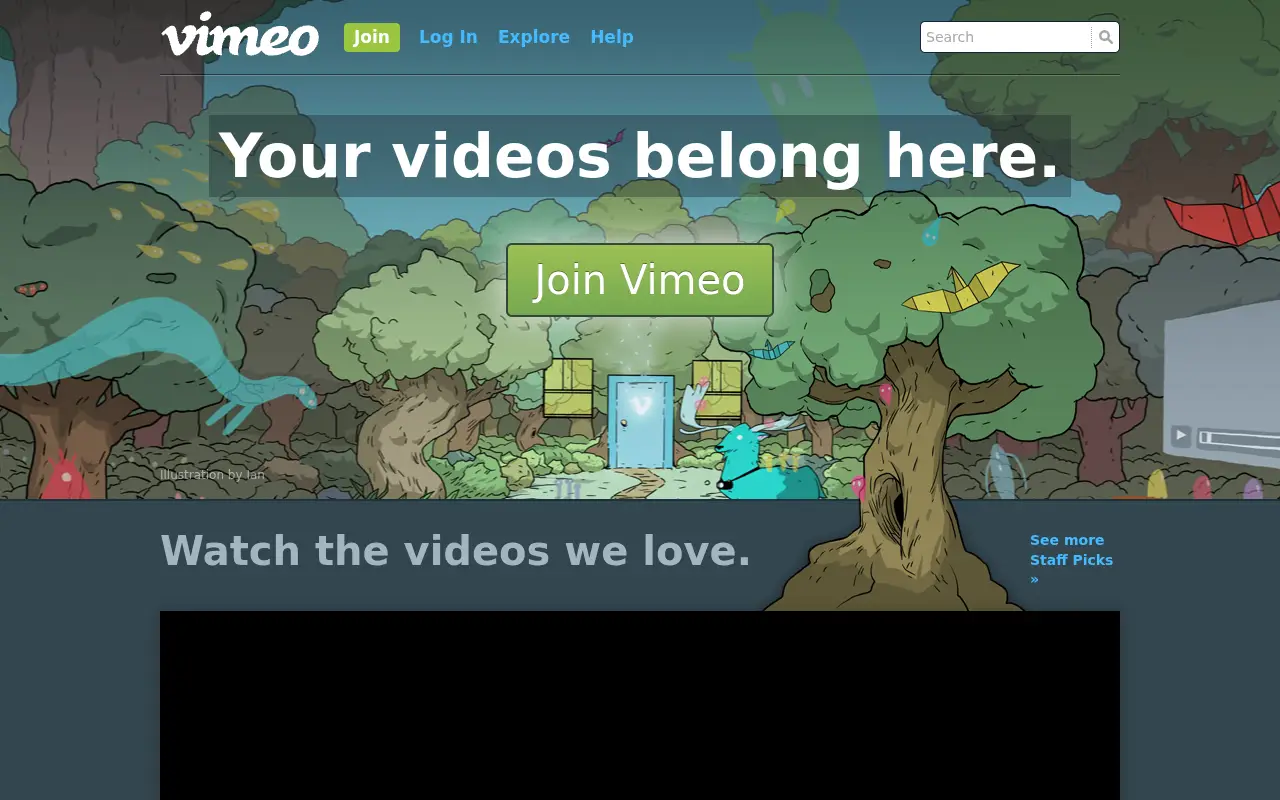 vimeo.com in 2012