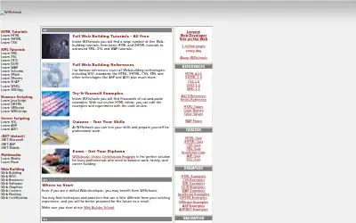 w3schools.com in 2003