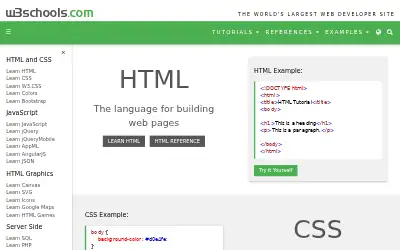 w3schools.com in 2016