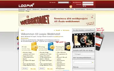 loopia.se in 2012