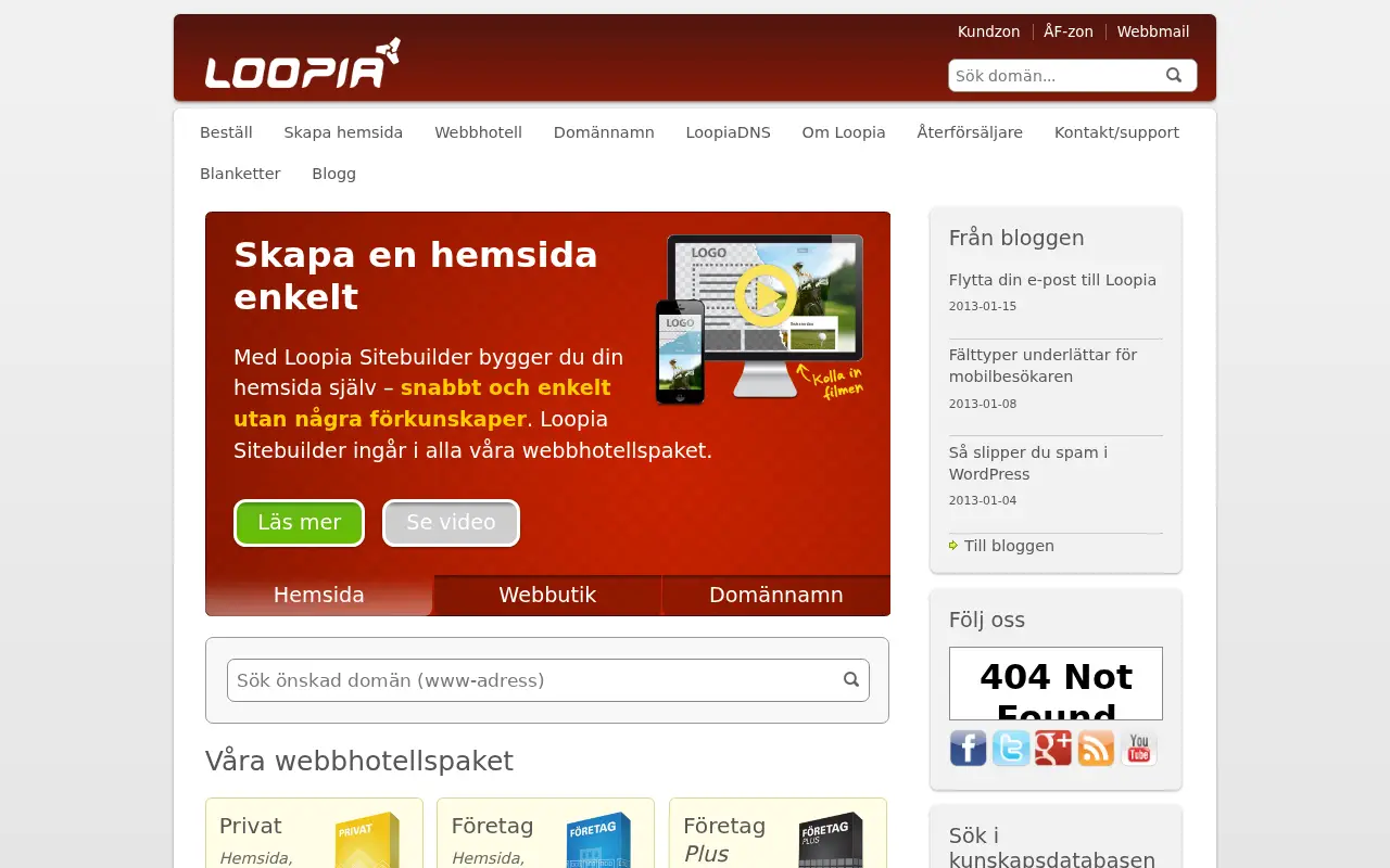 loopia.se on July 4, 2013
