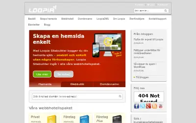 loopia.se in 2013