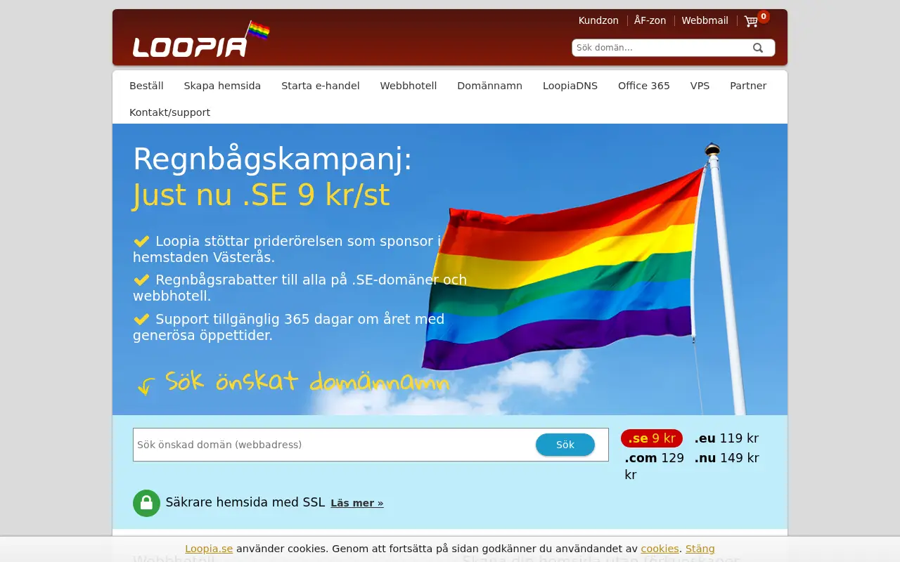 loopia.se on July 1, 2018