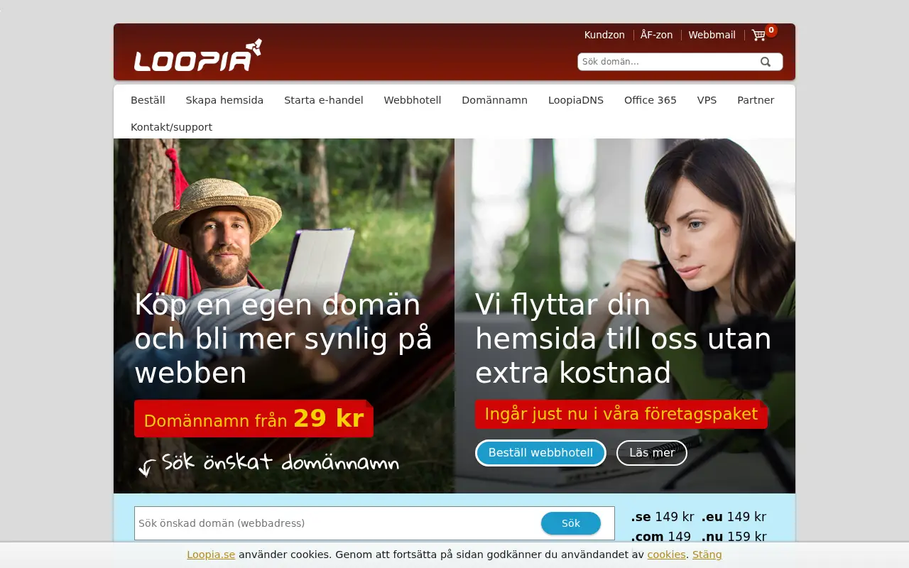 loopia.se in 2019